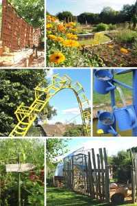 Le jardin de rocambole : un potager écologique, artistique et pédagogique