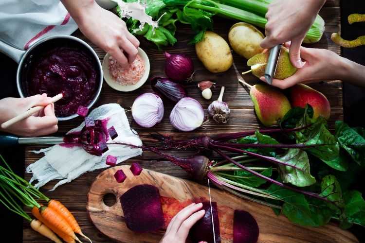 cuisiner les récoltes du potager