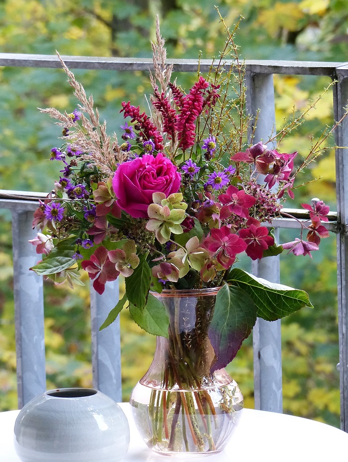 Bouquet du jardin d'automne