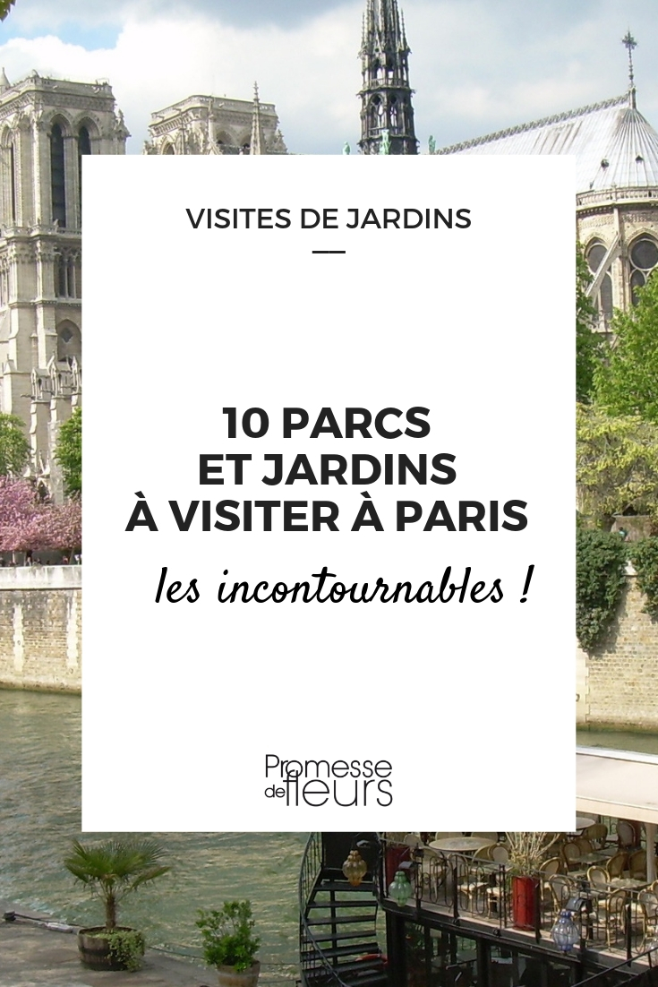 jardin et parcs à paris