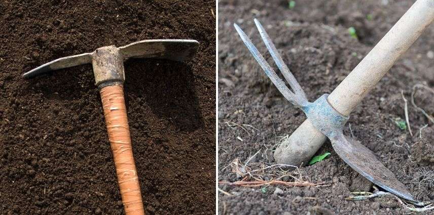 outils de jardinage