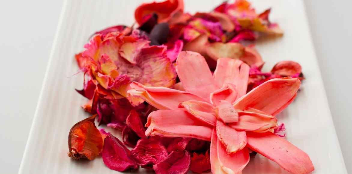 Achat Pot-pourri parfumé Rose dans un pot à épices en gros