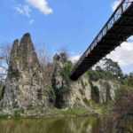 Visite du jardin des Buttes-Chaumont au printemps