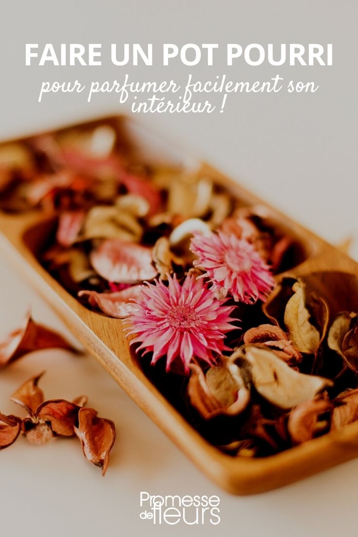 Pot-pourri parfumé de Fleurs séchées Rose