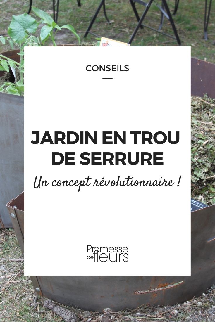 jardin en trou de serrure