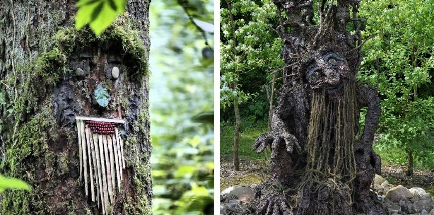 Le land art s’appuie sur la nature pour créer une œuvre avec des matériaux naturels