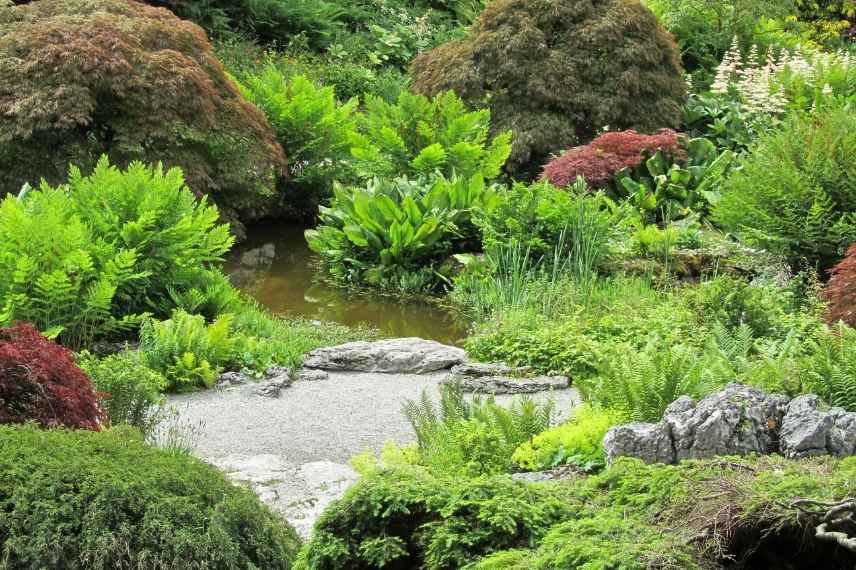 Relief au jardin, Aménager un jardin plat, aménagement jardin plat