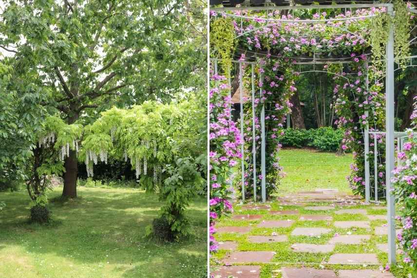 Relief au jardin, Aménager un jardin plat, aménagement jardin plat