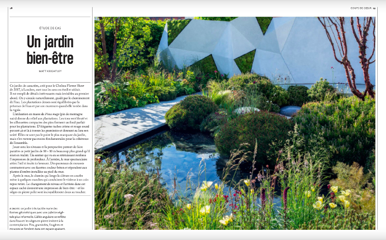Petits jardins design, 35 projets contemporains pour vivre au jardin de Matt Keightley, Editions Ulmer