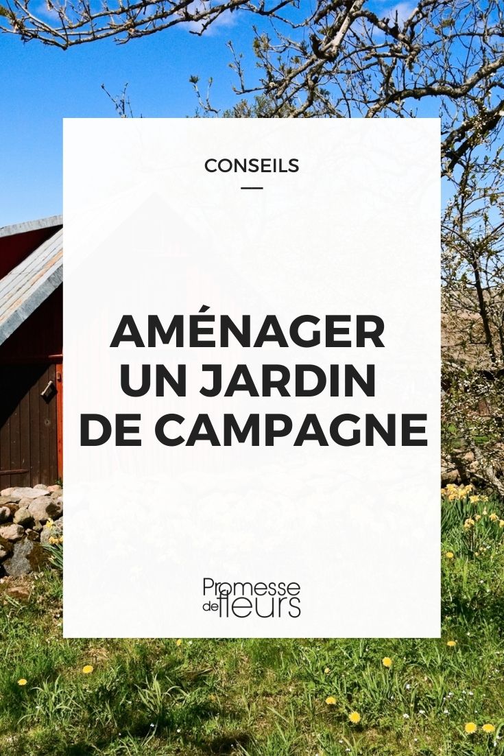 amenager jardin de campagne