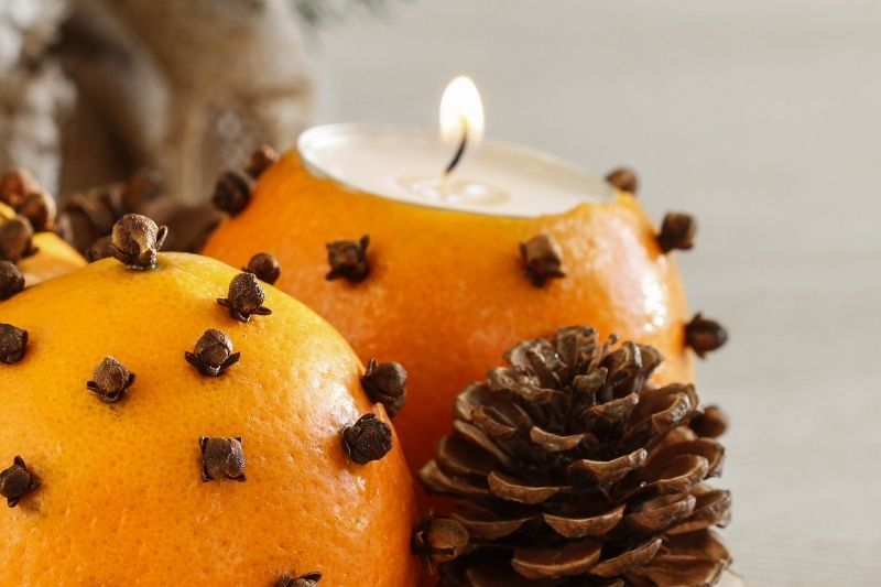 Duftapfel - Orange und Gewürznelken