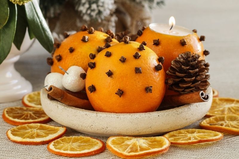 Duftapfel - Orange und Gewürznelken