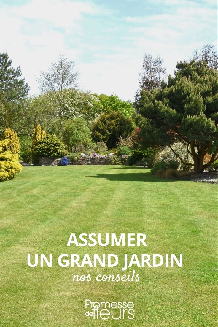 gérer jardin parc grande surface, amenager un grand jardin