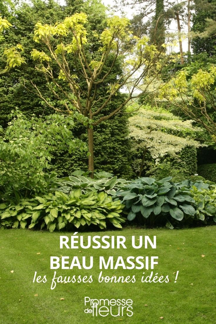 comment faire un massif réussi au jardin