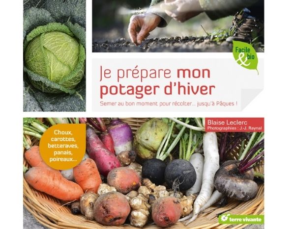 Je prépare mon potager d'hiver - Editions terre vivante - un livre à lire au printemps