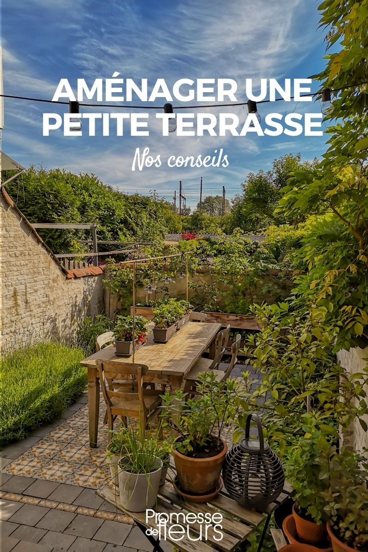 aménager petite terrasse