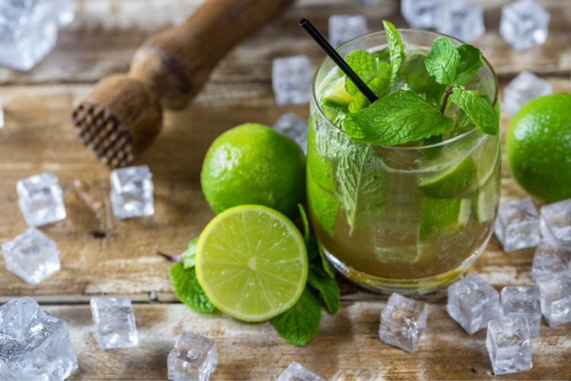 recette sirop menthe - mojito