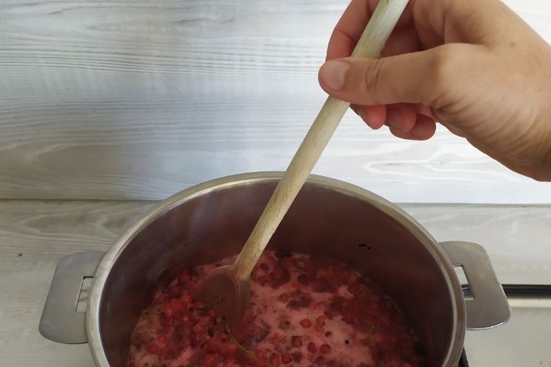 recette du sirop de groseille