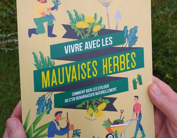 Vivre avec les mauvaises herbes de Guylaine Goulfier - éditions Massin