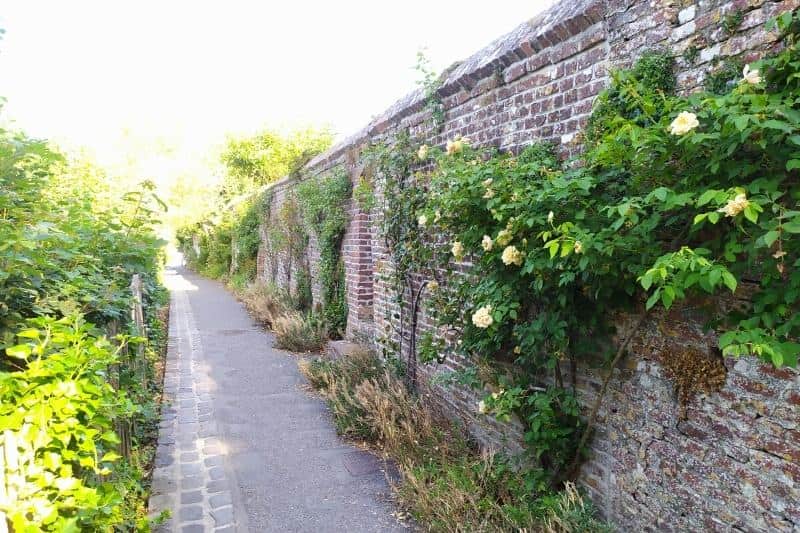 Barrière trottoir bois Rustique - Aire de repos & Sentier pédestre