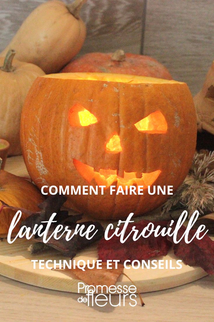 faire une lanterne citrouille pour halloween