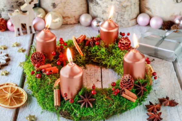 Comment faire une couronne de l’Avent naturelle ?
