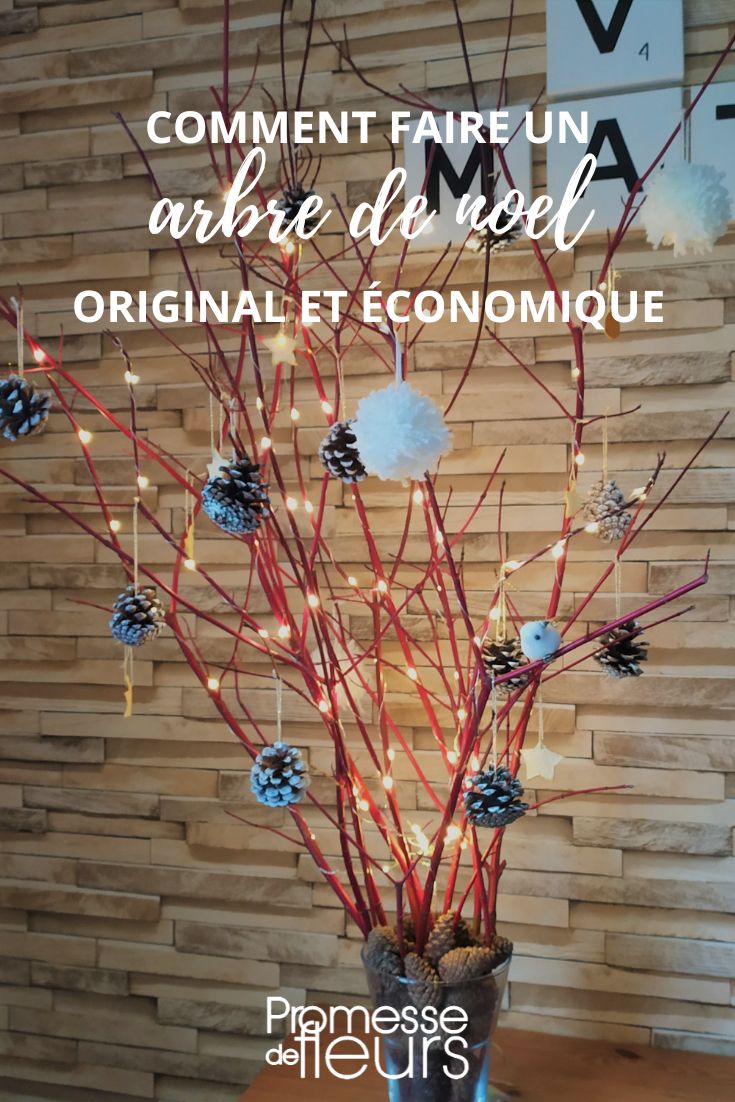 faire un arbre de noel original et economique