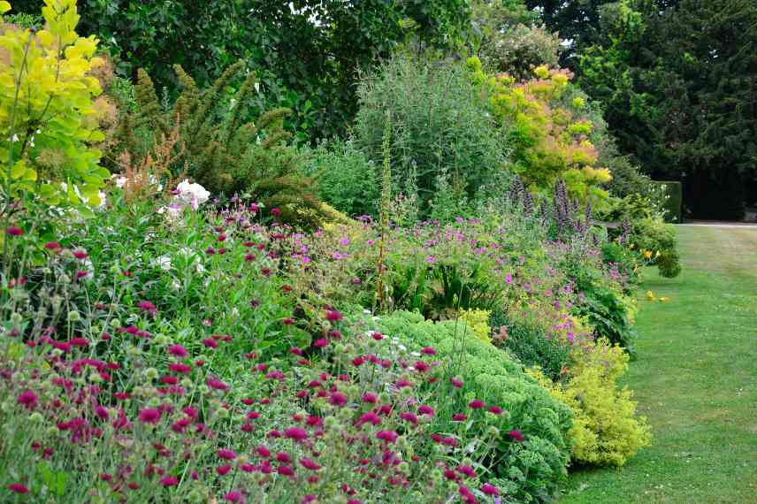 créer bordures massif, aménagement bordures jardin