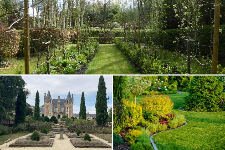 créer bordures massif, aménagement bordures jardin