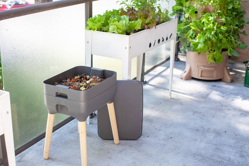 Faire un compost sur son balcon - Promesse de Fleurs