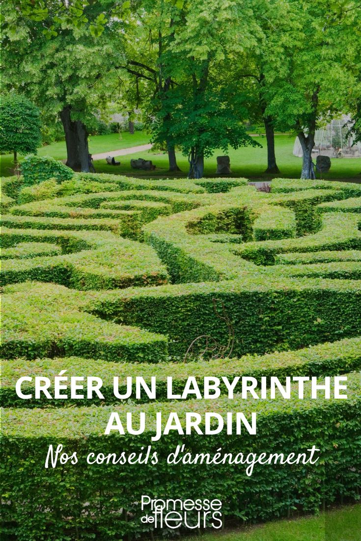 creer un labyrinthe au jardin, construire un labyrinthe, amenager labyrinthe