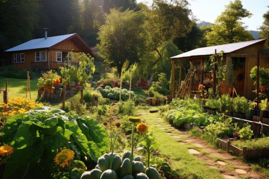 jardin en concept permaculture
