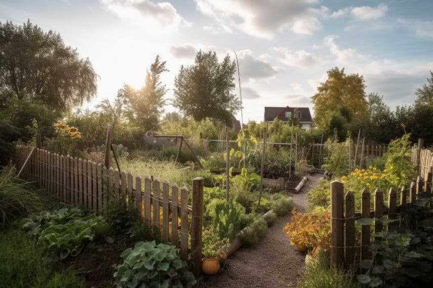 un potager en permaculture 