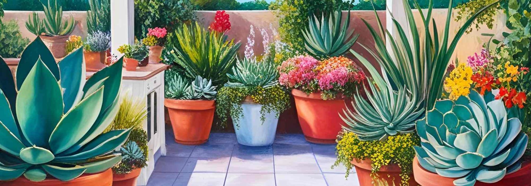 Le Potscaping ou jardin de pots : un jardin modulaire et nomade