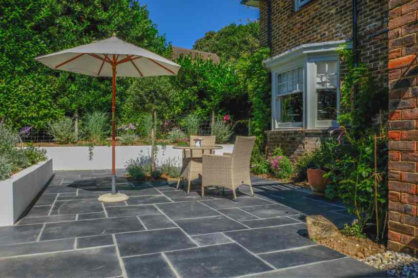 terrasse en schiste idees