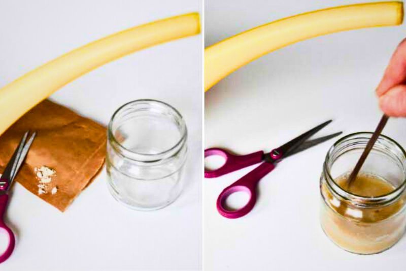 Nematodes are usually delivered in powder form to be diluted.