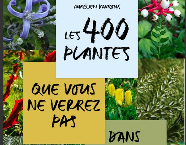 Coup de cœur du jury du livre Saint-Fiacre 2025 : "400 plantes que vous ne verrez pas dans le jardin de votre voisin"