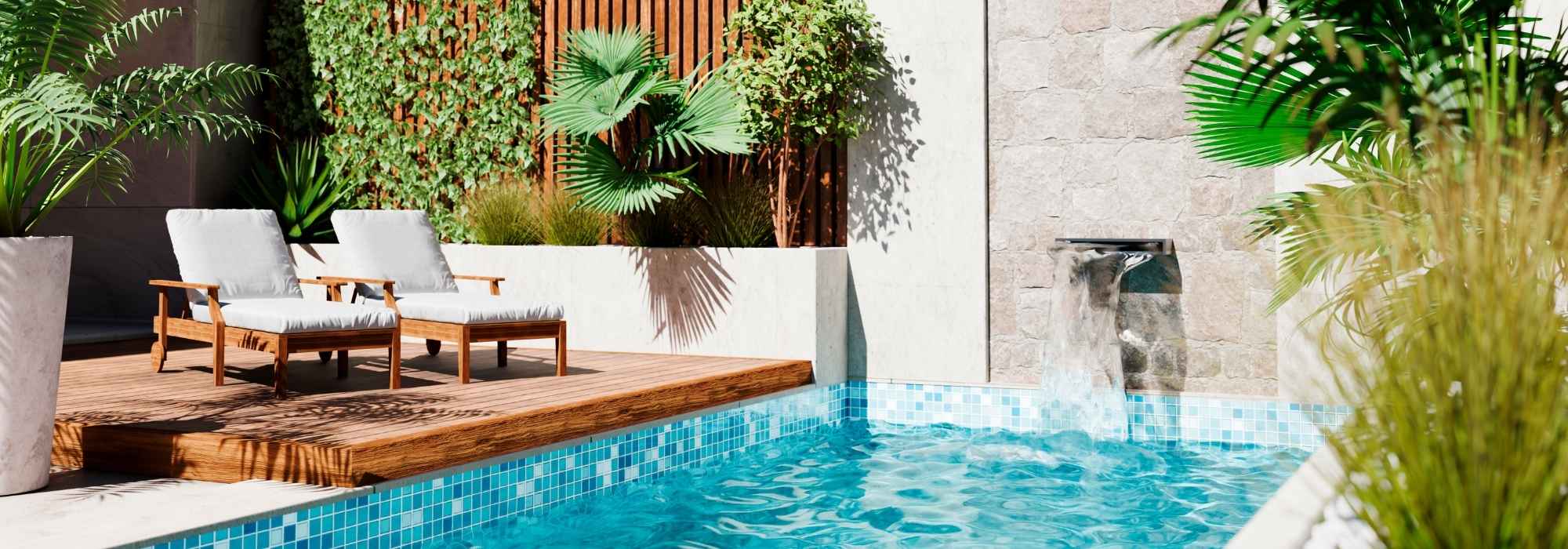 Quelles plantes choisir autour d'une piscine ?