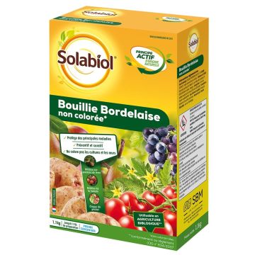 Bouillie bordelaise non colorée en boîte de 1.1 Kg SOLABIOL