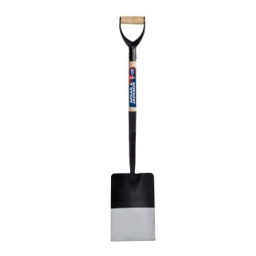 Bêche professionnelle ultra résistante en acier semi poli Spear & Jackson