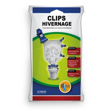 Housse d'hivernage plante + pot blanc avec zip 100g/m² Maxizip 2 m x 0.50 m  de diamètre