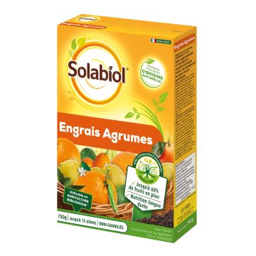 Engrais Agrumes Solabiol en doypack de 500g 