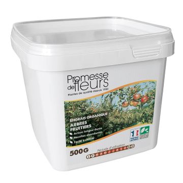 Engrais UAB 'Promesse de Fleurs' pour arbres fruitiers boite de 500g