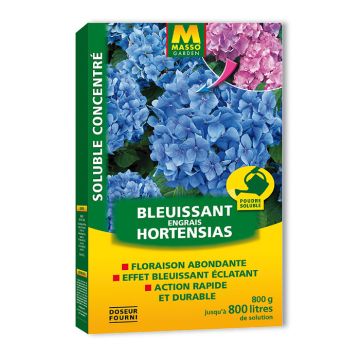 Engrais Soluble Bleuissant Hortensias Masso Garden