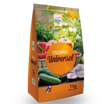 Engrais universel NPK 8-8-12 + 3MgO en Mini-pack de 1 Kg