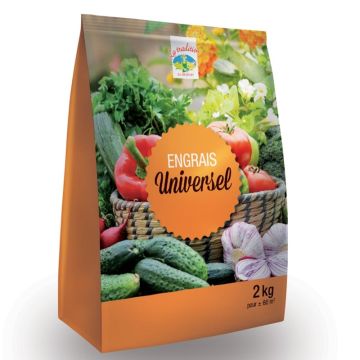 Engrais universel NPK 8-8-12 + 3MgO en Mini-pack de 2 Kg