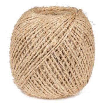 Ficelle en Jute La Cordeline - Pelote 200g Ø2mm ±150m S/Grande Coque - Coloris Naturel 