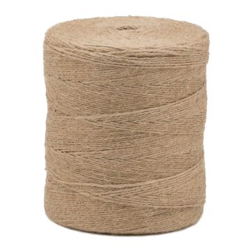 Ficelle en jute naturelle La Cordeline - Roll 1Kg 800m Ø2mm 2.4/3 - Coloris Naturel 