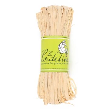 Raphia naturel en floche de 150g La Cordeline - Coloris Naturel