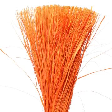 Raphia en floche de 400g La Cordeline - Coloris Orange